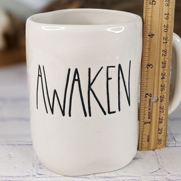 Rae Dunn AWAKEN Ceramic Mug - Picture 5 of 6